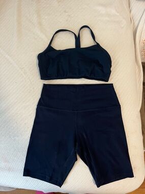 lululemon True Navy Matching Set